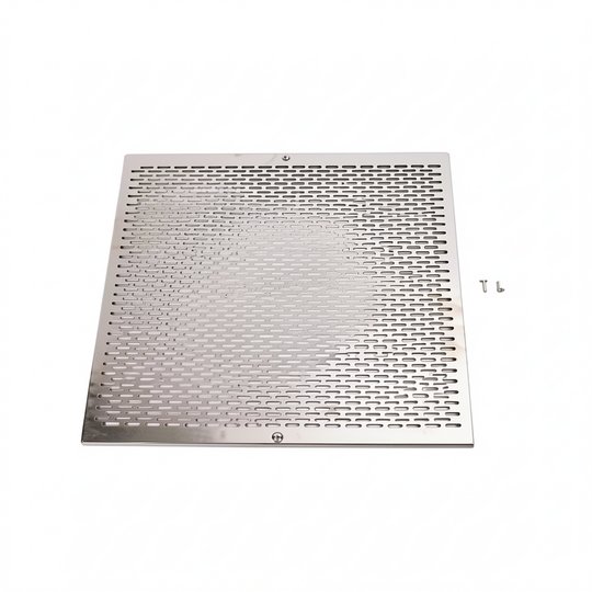 Grille 500x500 inox AISI-316