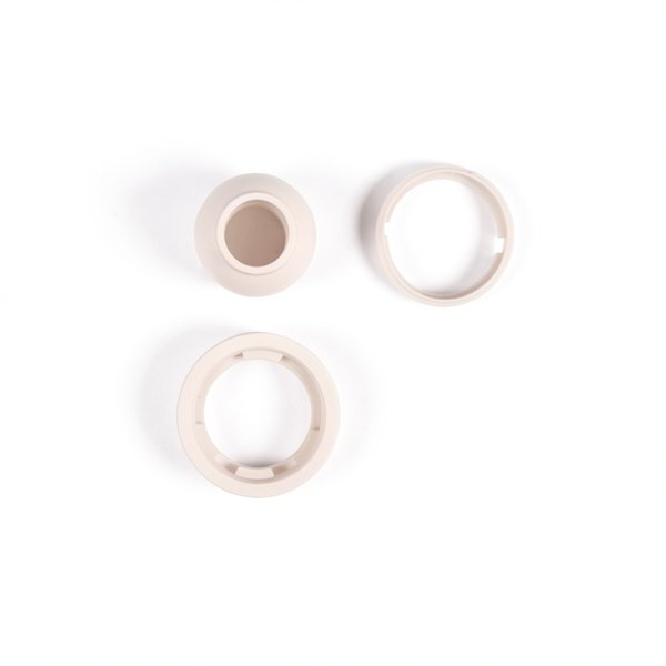Rotule + écrou + bague