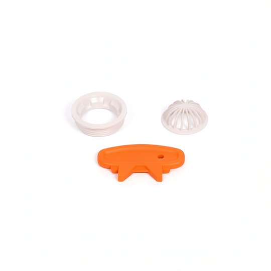Ensemble grille de buse + clé