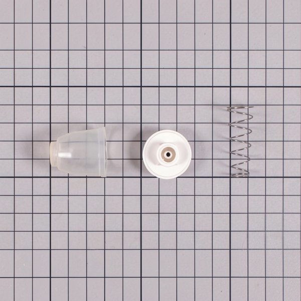 Ensemble membrane bouton-poussoir