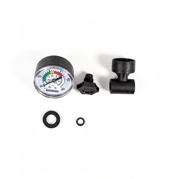 Manomètre 1/8" 50 PSI complet