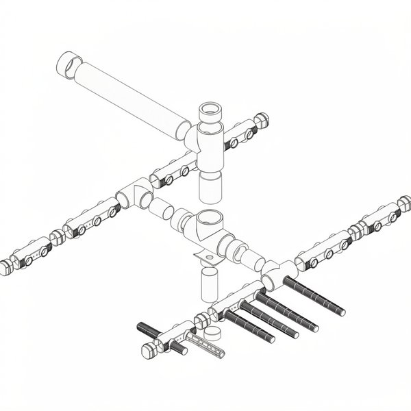 Ensemble collecteur BP 2000-110 + support