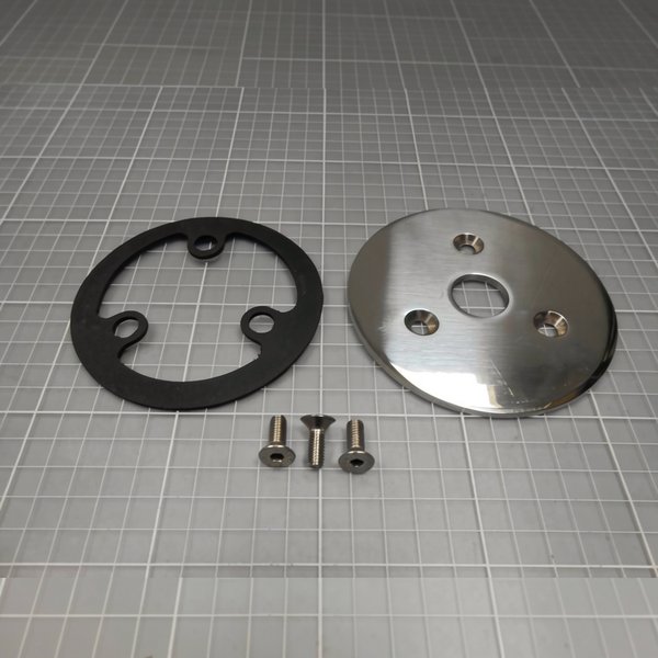 Plaque inox + joint