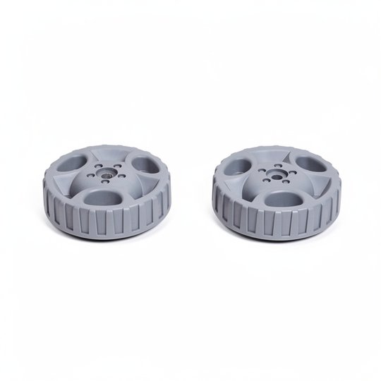 Roue PP 6" x 1,5" gris (x2)