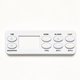 Façade autocollante VL801D (Time, Mode, Prog, Warm, Blower, Light, Cool, Jets 1, Jets 2)