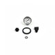 Kit manomètre 1/8" + té + purge d'air + anneau de protection de manomètre