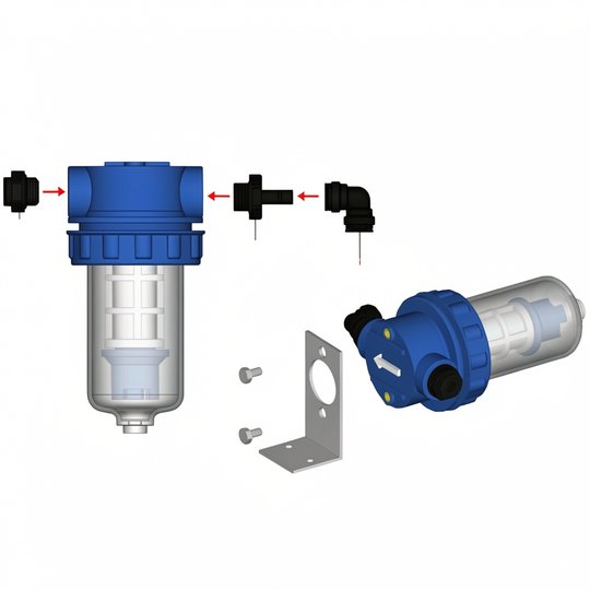 Préfiltre complet 5x8 Pool Excellence Plus