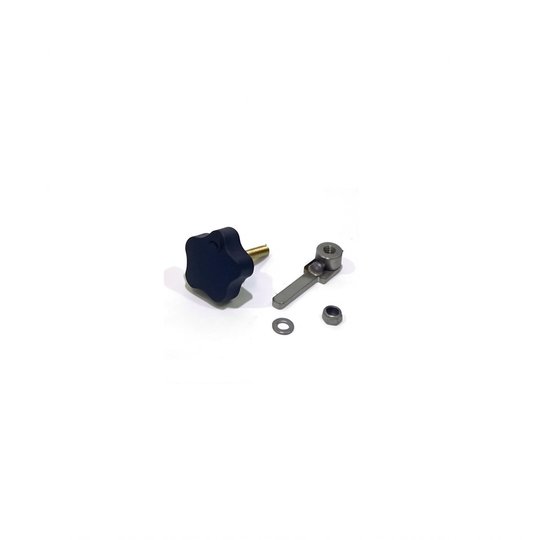 Loquet avec poignée avec clé