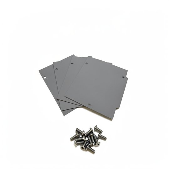 Couvercle de chariot module fixe