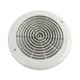 Grille ABS de bonde de fond ronde Ø258 mm + vis (x2)