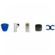 Kit d'accessoires (collier de serrage + vanne de réglage + régulateur de pression + flotteur + adaptateur coni