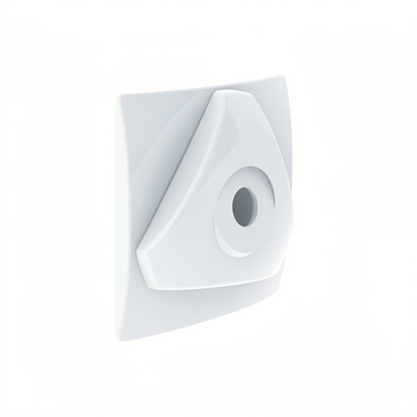 Jet orientable + cache - BLANC