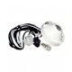 Câble éclairage AMP + douille + support avec ampoule 12V