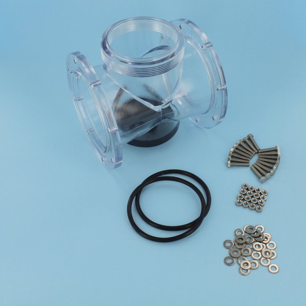 Vase transparent sans filetage Systeme 7