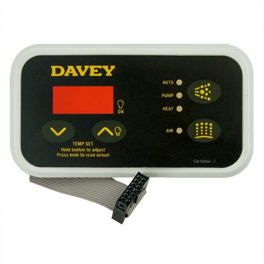 Clavier de commande rectangulaire Spa Power SP400, SP500 et SP601
