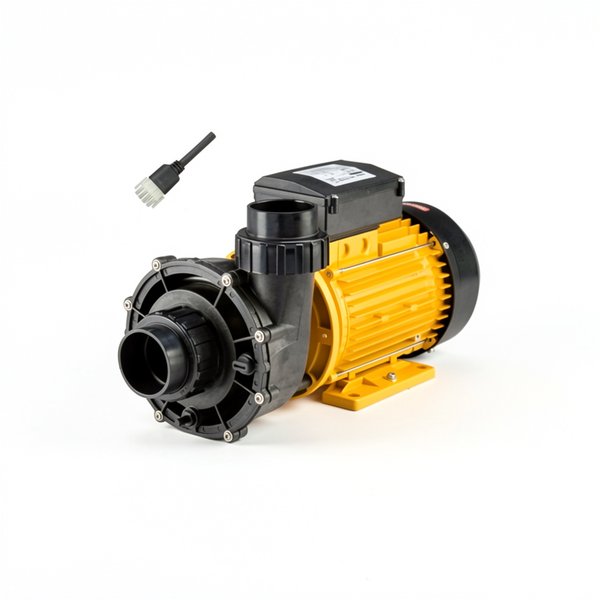 Pompe Spa Power Maxiflow bi-vitesse 2,5CV-1,9kW avec prise AMP