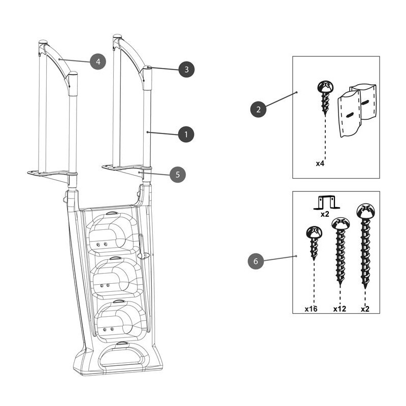 Echelle H2O