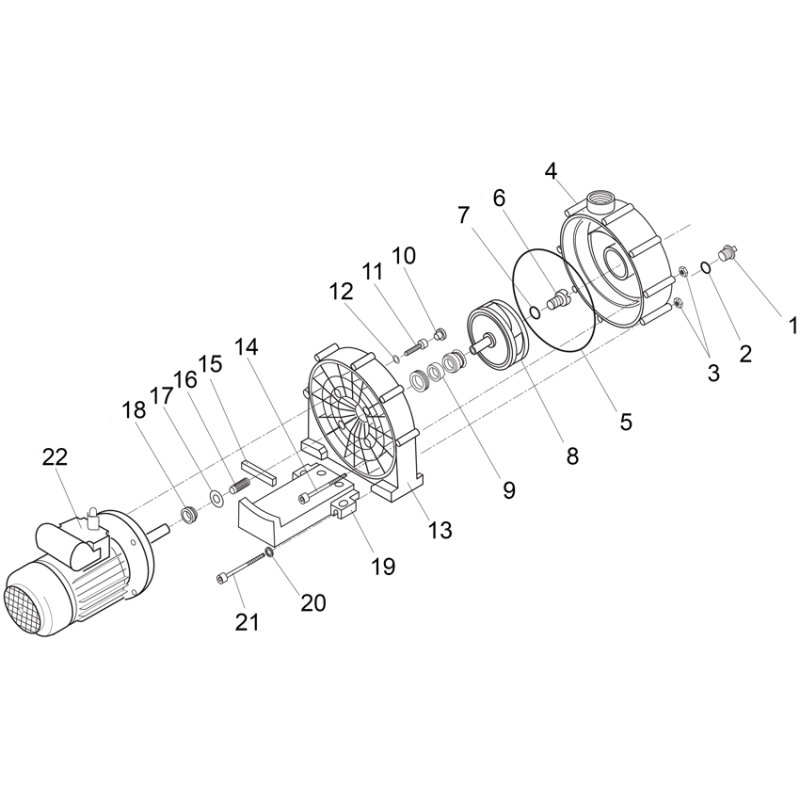 Pompe BADU 42/13 à 42/30