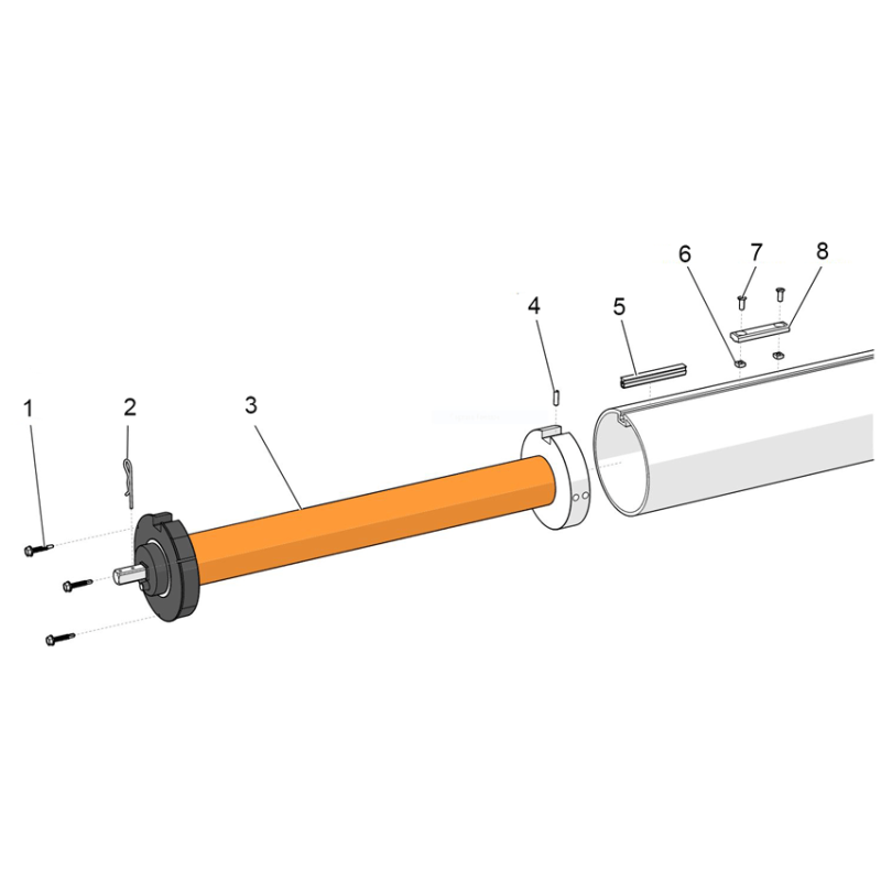 Moteur et palier SVELTEA