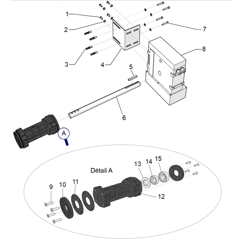 Moteur GENKER fosse sèche