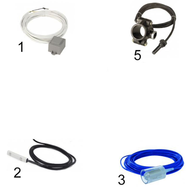 Sondes de coffret électrique