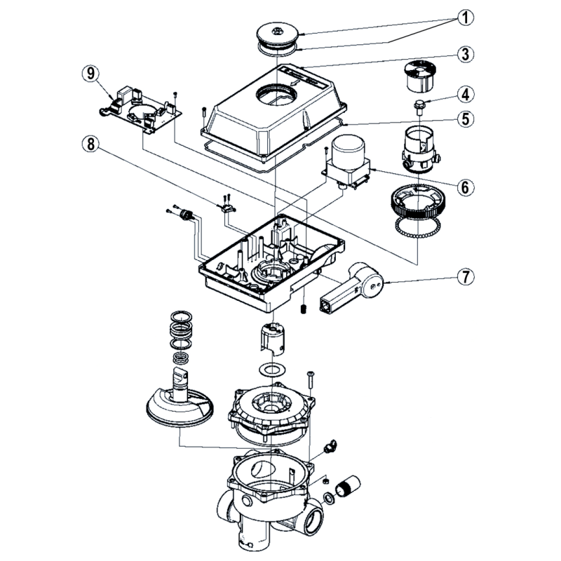 Vanne automatique Aquastar MP-6 pos