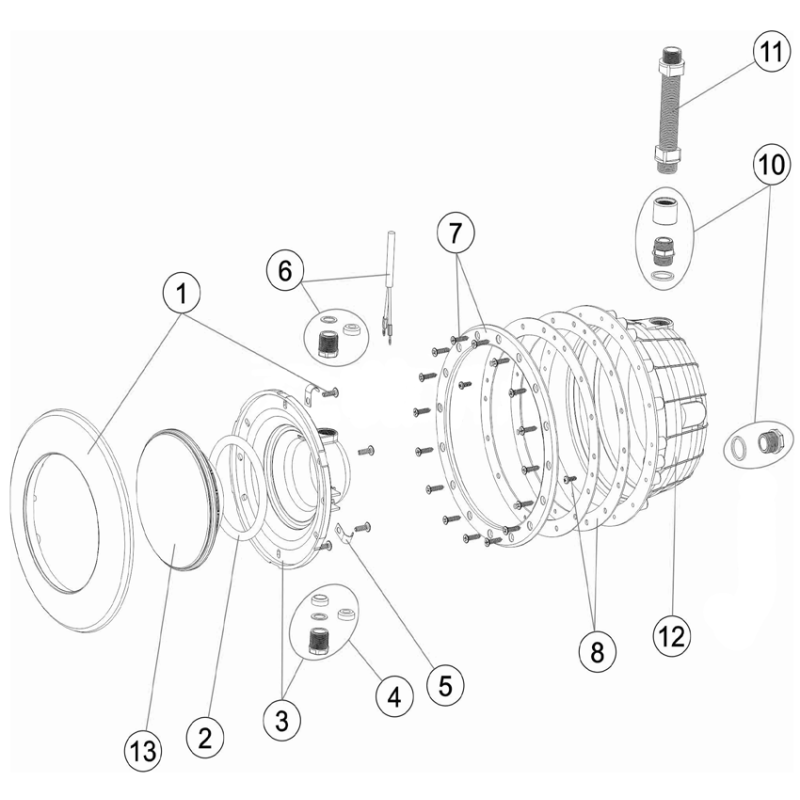 Projecteur LED COULEUR Easyline