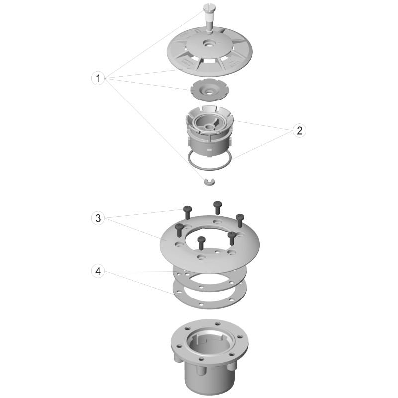 Buse inversée MUNDIAL insert plastique LINER