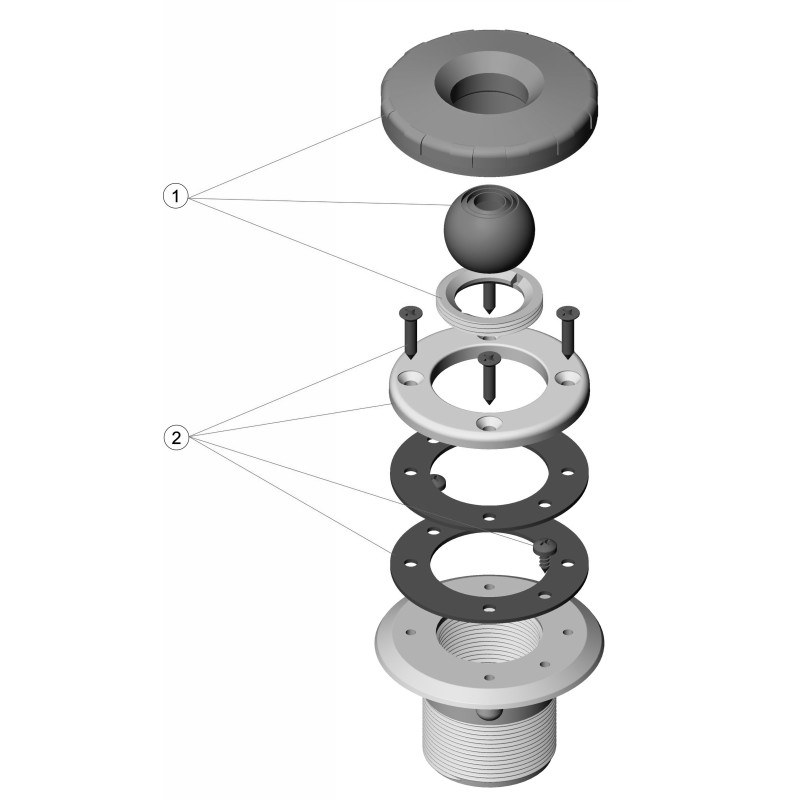 Buse de refoulement MULTIFLOW BETON/LINER