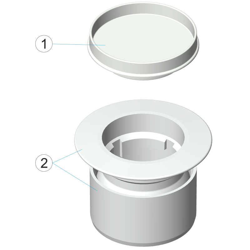 Corps de buse NET'N'CLEAN orientable
