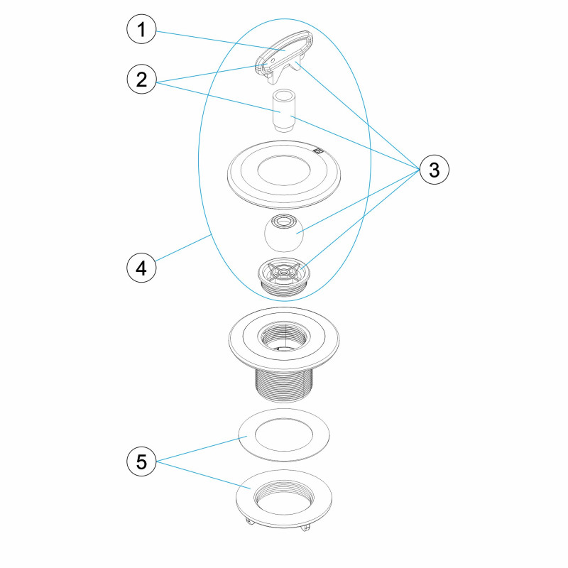 Buse de refoulement MULTIFLOW PRÉFABRIQUÉ
