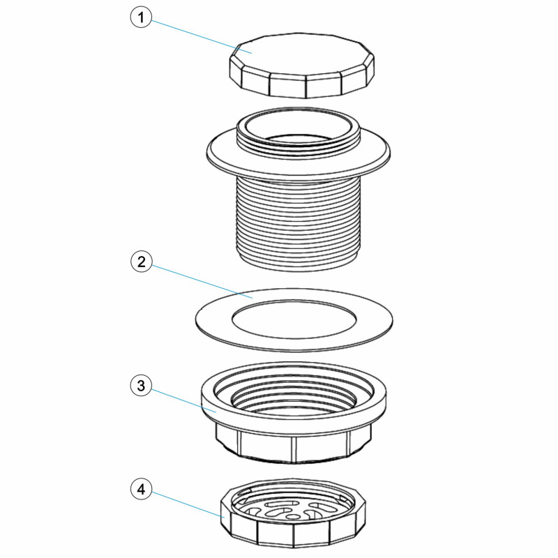 Bouche de niveau phréatique PRÉFABRIQUÉ