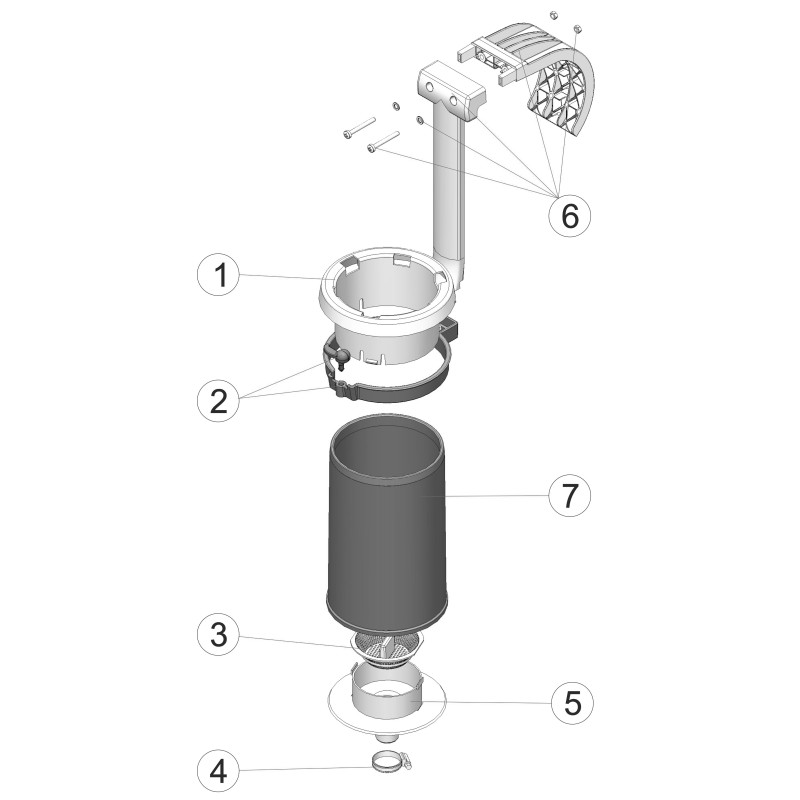 Skimmer flottant piscine autoportante