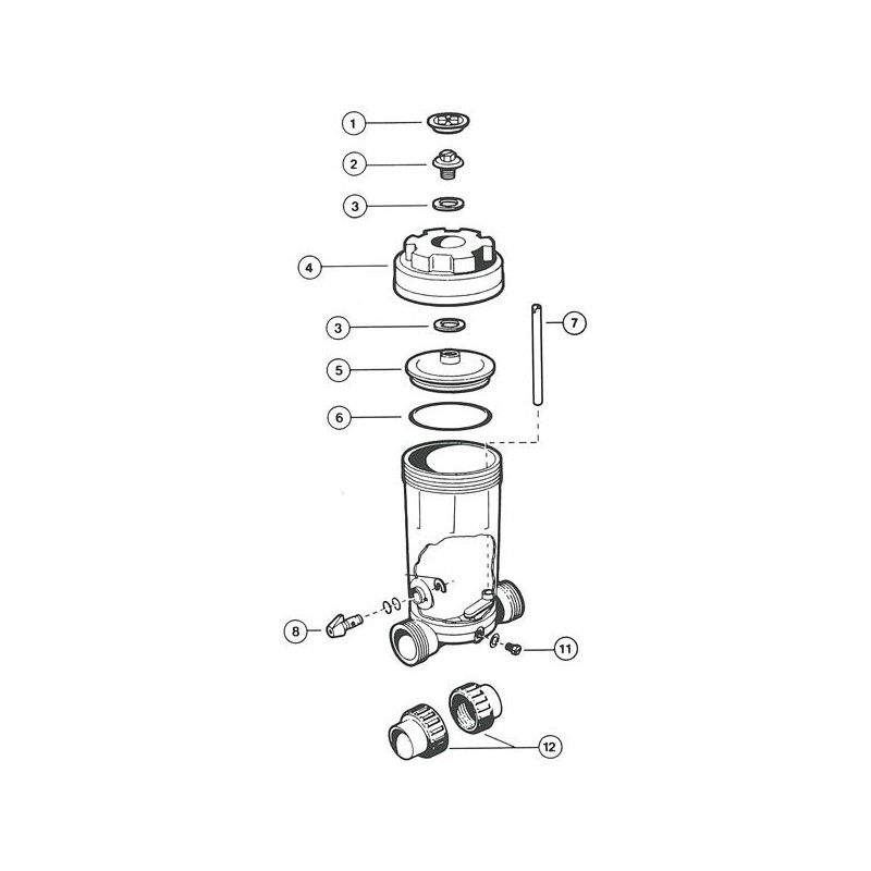 Distributeur de Chlore In-Line 4 kg
