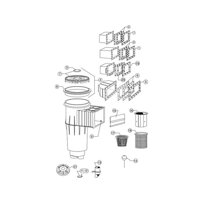 Skimmer American Product ADMIRAL
