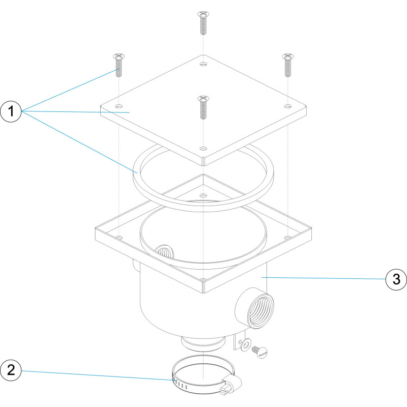 Boite de connexion inox standard
