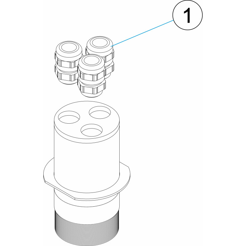 Boitier de connexion 3 arrivées