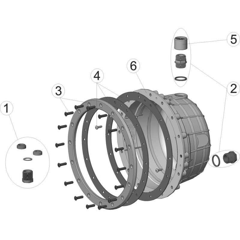 Niche de projecteur NF STANDARD préfabriqué