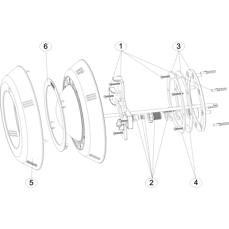 Projecteur plat led LINER