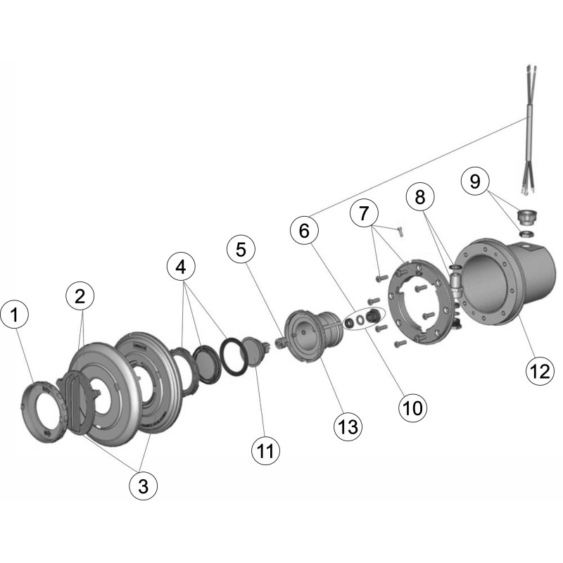 Projecteur MINI PG11 laiton