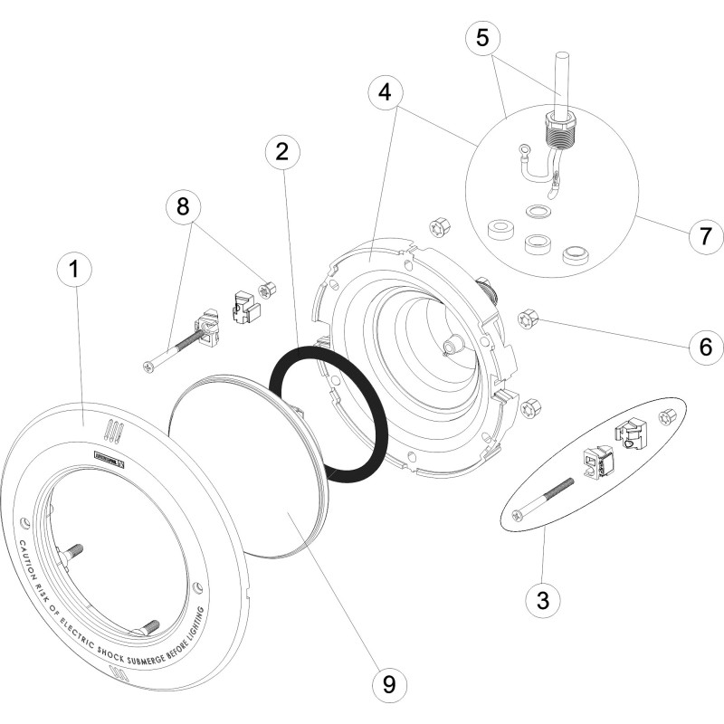 Projecteur GLOBAL halogène/LED