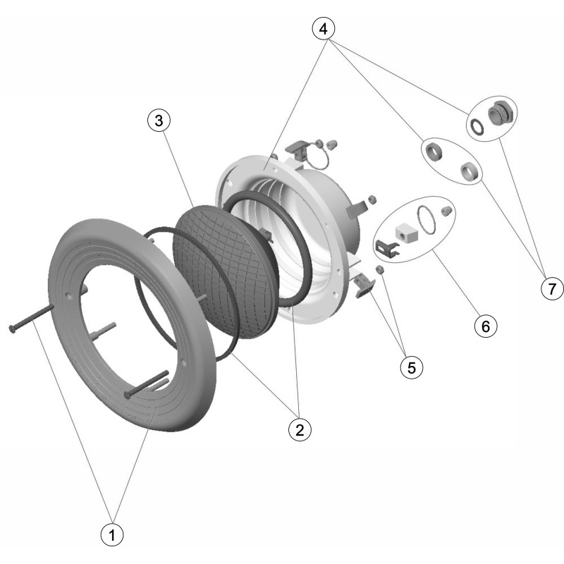 Optique de projecteur PAR56
