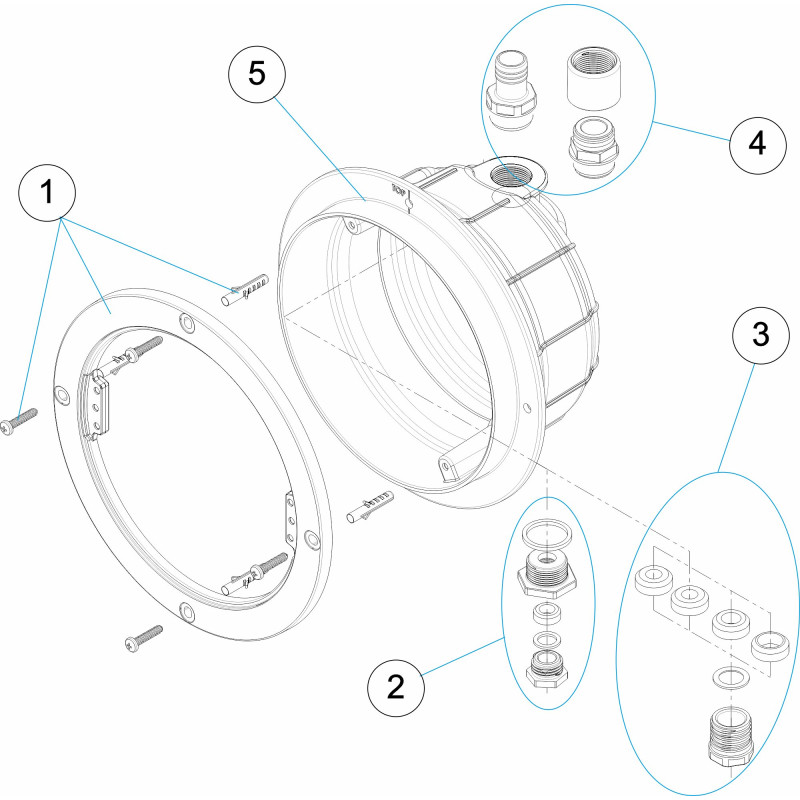 Niche de projecteur LUMIPLUS DESIGN