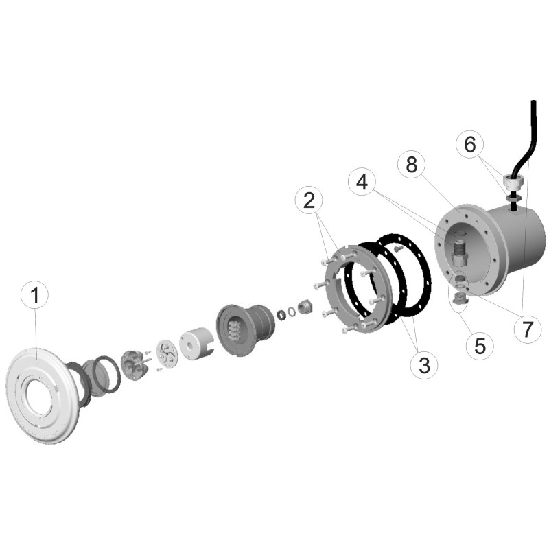 Projecteur MINI laiton avec inserts