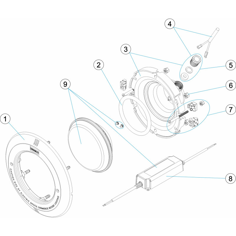 Projecteur GLOBAL LED