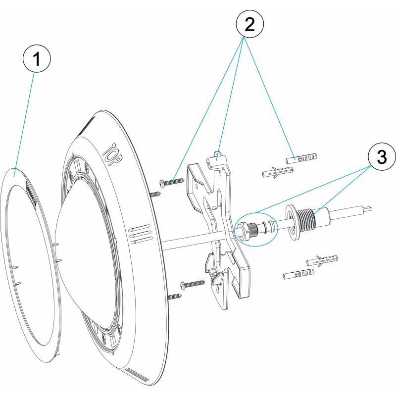 Projecteur plat led PRÉFABRIQUÉ