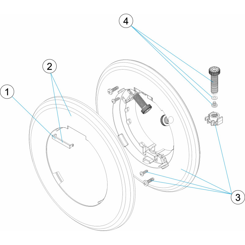 Enjoliveur projecteur FLEXINICHE