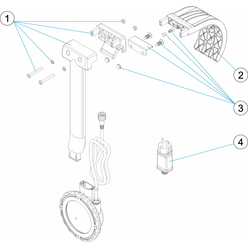Projecteur hors-sol LED