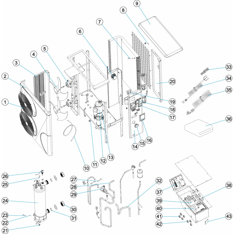 Pompe à chaleur ELYO SMART NN (2 hélices)