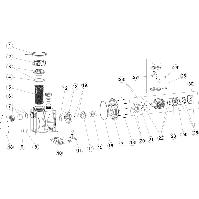 Pompe COLUMBIA (moteur ATB)